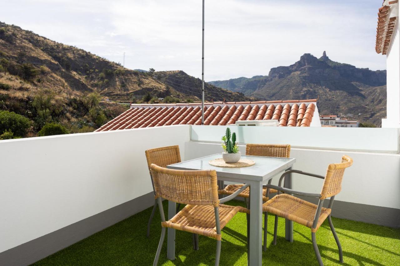 Casa Evaristo With Roque Nublo View Tejeda  Dış mekan fotoğraf