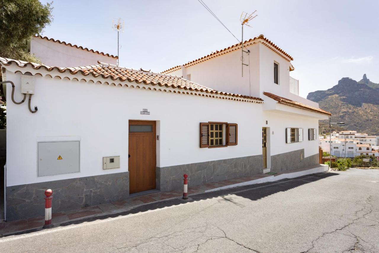 Casa Evaristo With Roque Nublo View Tejeda  Dış mekan fotoğraf