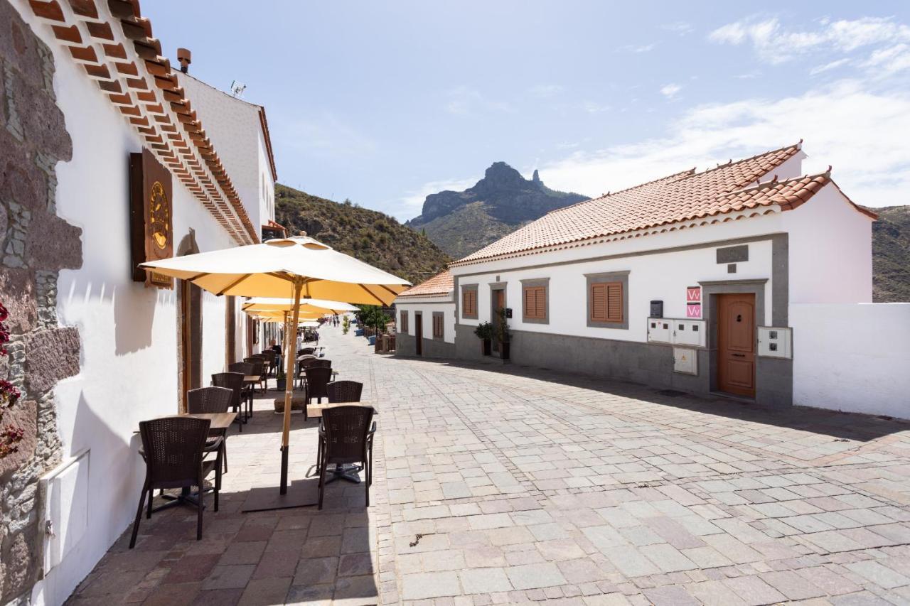 Casa Evaristo With Roque Nublo View Tejeda  Dış mekan fotoğraf