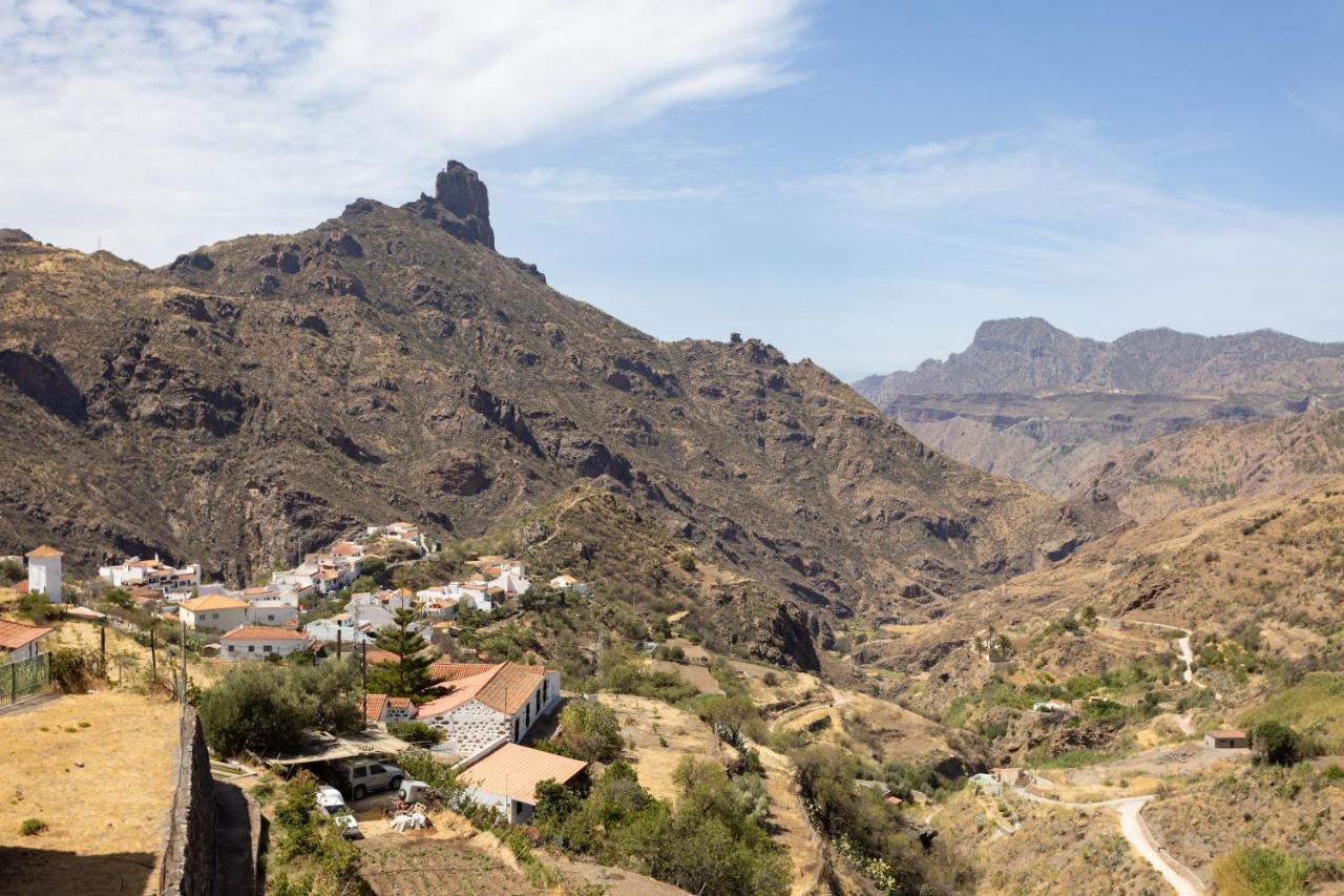 Casa Evaristo With Roque Nublo View Tejeda  Dış mekan fotoğraf