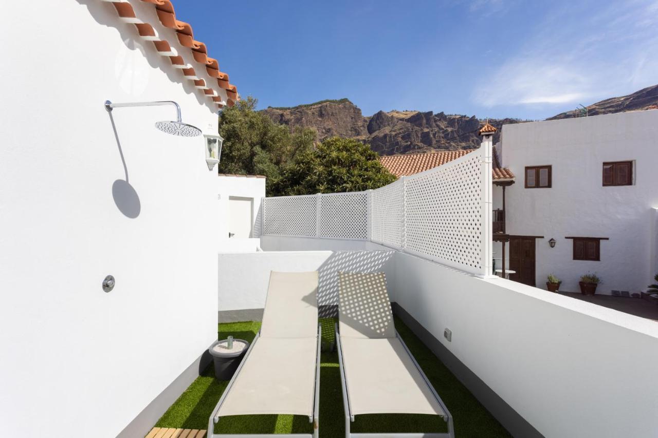 Casa Evaristo With Roque Nublo View Tejeda  Dış mekan fotoğraf