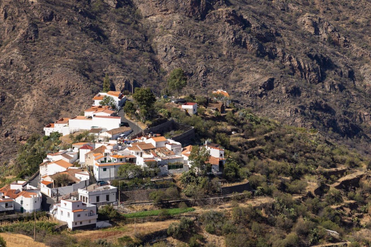 Casa Evaristo With Roque Nublo View Tejeda  Dış mekan fotoğraf